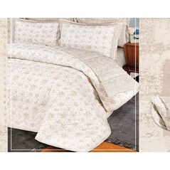 كوفرتة قطن كابوتنية سرير كبير 3قطع مقاس 240 × 260 سم